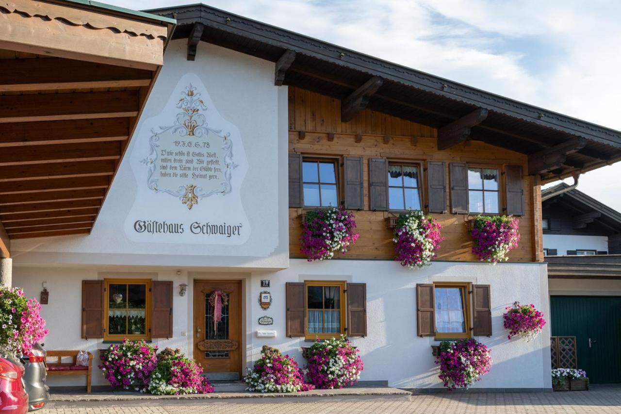 Gaestehaus Schwaiger - Wiesenweg 코센 외부 사진